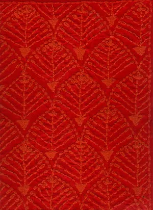 Nakshi Notebook - Red Cactus (Lined)
