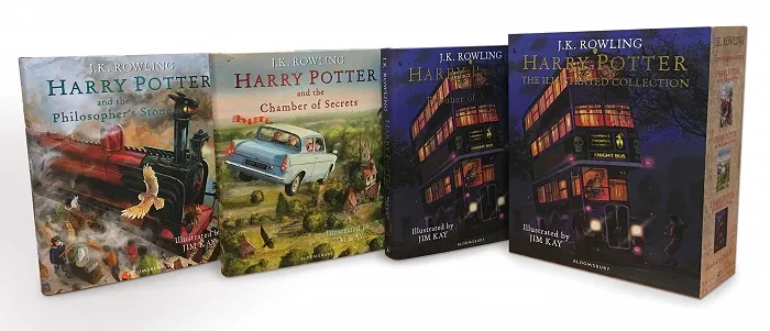 Harry Potter - The Illustrated Collection : Three Magical Classics
