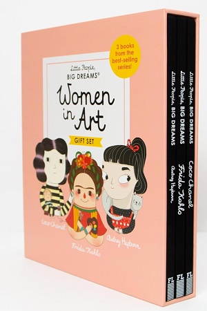 Little People, Big Dreams: Women In Art 3 Books From Series Coco Chanel