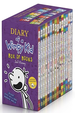 Diary of a Wimpy Kid Boxset: 15 Books Collection