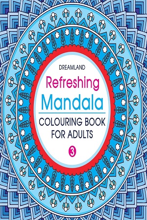 Refreshing Mandala Colouring Book For Adults 3