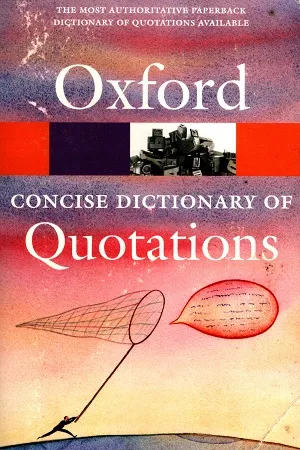 Concise Dictionary of Quotations