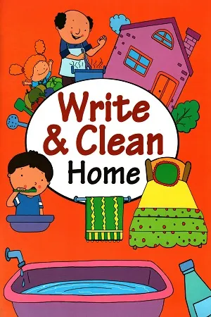 Write &amp; Clean-Home-Wipe and Clean Activity Book