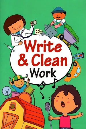 Write &amp; Clean- Work- Wipe and Clean Activity Book