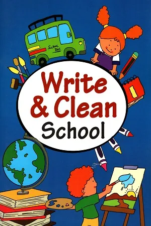 Write &amp; Clean-School-Wipe and Clean Activity Book