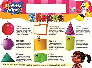 Write and Clean Board: Shapes