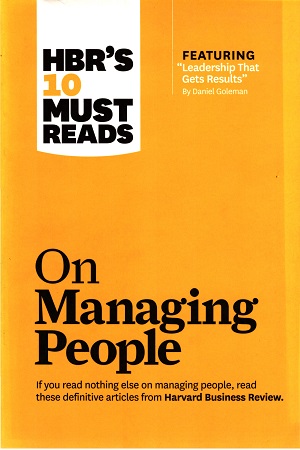 HBR's 10 Must Reads on Managing People