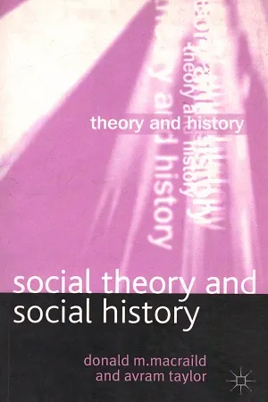 Social Theroy and Social History: Theroy and History