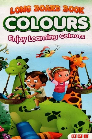 Long Board Book: Colors (Enjoy Learning Colours)
