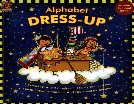 Alphabet Dress Up - Learn 26 professions from Alphabets A to Z, Picture Book with FREE Flash Card game