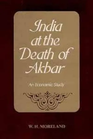 India At The Death Of Akbar