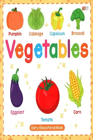 Early Educational Book: Vegetables