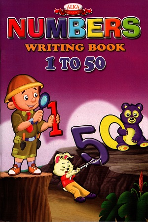 Number Writing Book (1 to 50)