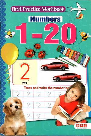 Number : First Practice Workbook (1 to 20)