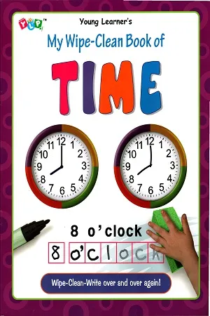 My Wipe-Clean Book Of Time