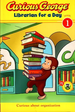 Curious George Librarian For a Day- Level 1