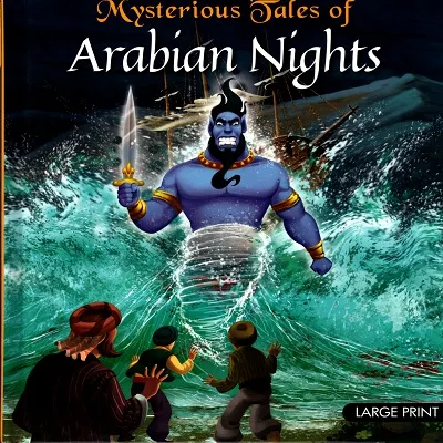 Large Print: Mysterious Tales of Arabian Nights
