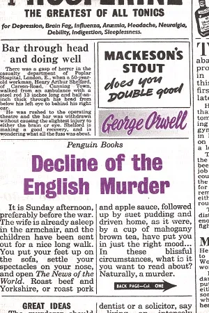 Decline of the English Murder (Penguin Great Ideas)