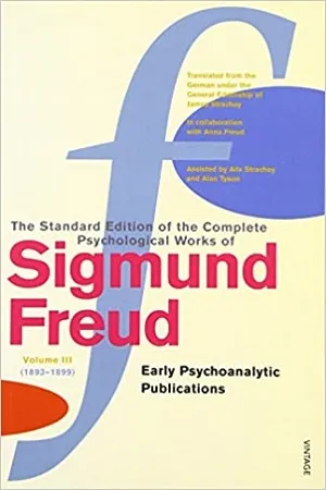 The Standard Edition Of The Complete Psychological Works Of Sigmund Freud : Volume 3