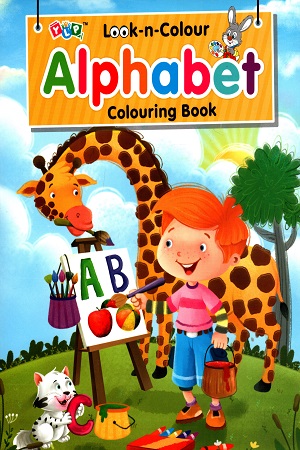 Look-n-Colour : Alphabet Coloring Book