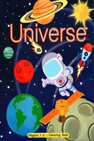 Universe: Magical 5 In 1 Colouring Book
