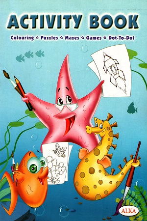 Activity Book - Colouring, Puzzles, Mazes, Games, Dot - To - Dot