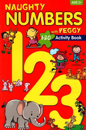 Naughty Numbers (1-20) with Peggy Activity Book - Age 2+