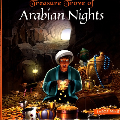 Large Print: Treasure Trove of Arabian Nights