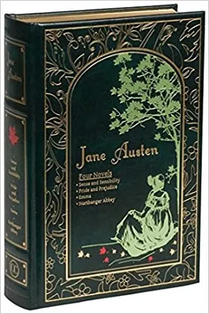 Jane Austen: Four Novels (Leather-bound Classics)