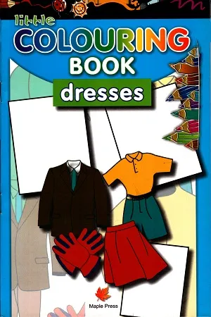 Little Colouring Book Dresses