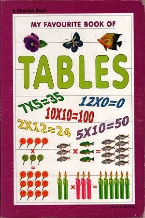 My Favourite Book Of Tables