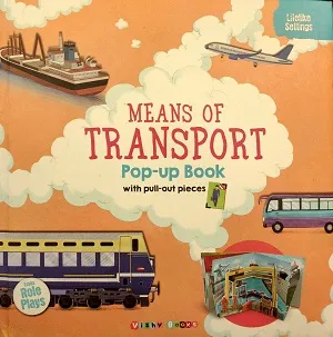 Means of transport pop up book
