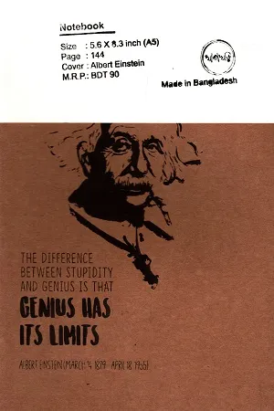 Notebook : Albert Einstein