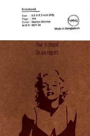 Notebook : Marilyn Monroe