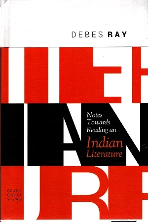 Notes Towards Regarding an Indian Literature
