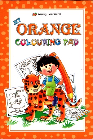 Orange Colouring Pad