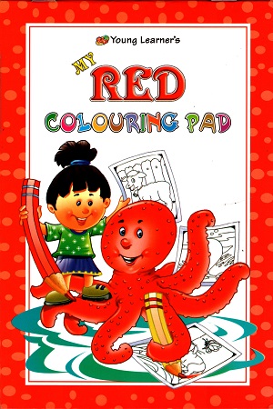Red Colouring Pad
