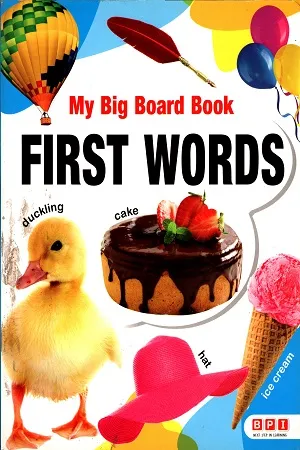 My Big Board Book First Words