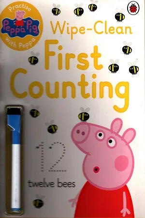 Peppa Pig: Wipe-Clean First Counting