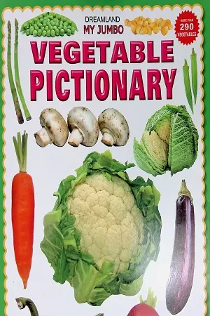Vegetables Jumbo Pictionary - A3 Size Book with Big Pictures for Early Learners