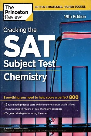 Cracking The SAT Subject Test Chemistry(16 Edition)