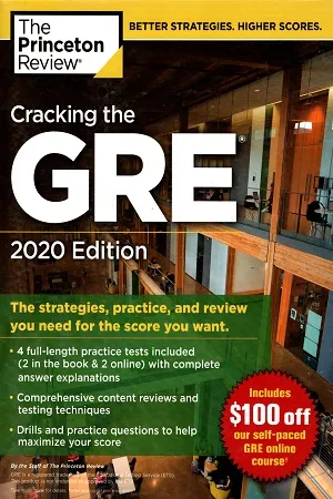 Cracking The GRE 2020 Edition