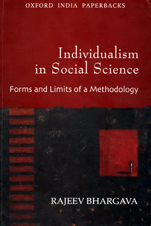 Individualism In Social Science