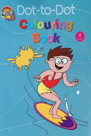 Colouring Book : Dot-to-Dot Colouring Book Level 4