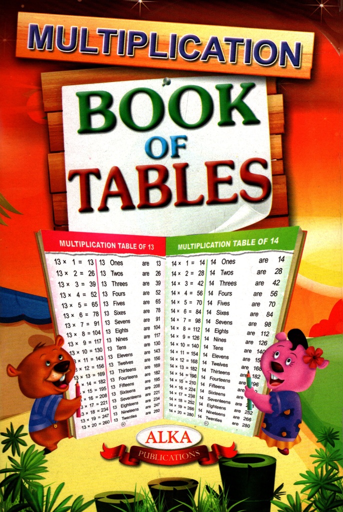 Multiplication: Book of Tables