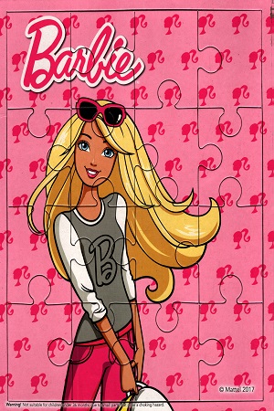 Barbie Fabulous Copy Colouring (Fun Puzzle)