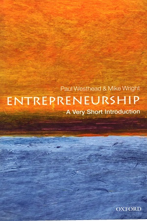 A Very Short Introduction : Entrepreneurship