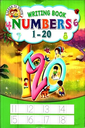 Writing Book : Numbers 1-20