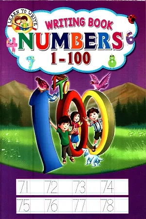 Writing Book : Numbers 1-100