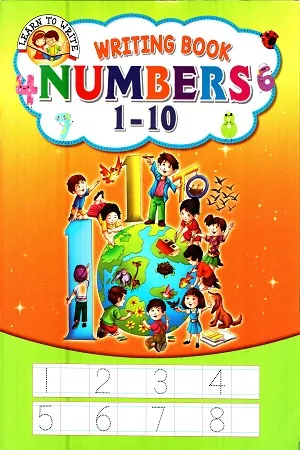 Writing Book : Numbers 1-10